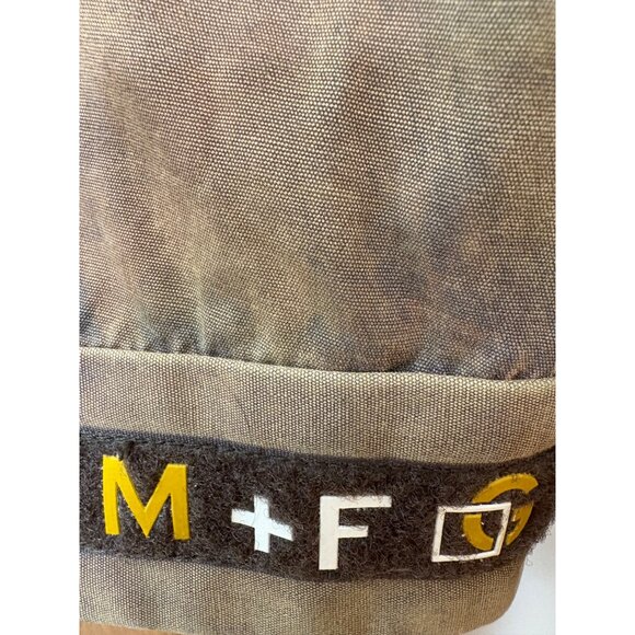 Marithe Francois Girbaud Denim Sz S Jacket MFG Logo Light Chocolate Rockabilly - Picture 5 of 13